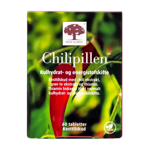 Chilipillen 60 tabletter