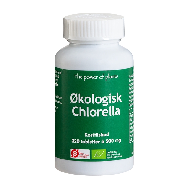 Chlorella 320 tabletter økologisk