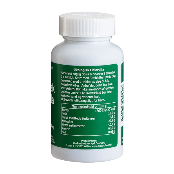 Chlorella 320 tabletter økologisk