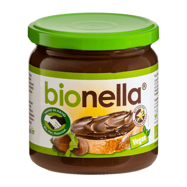 Chokocreme Bionella Rapunzel 400 g økologisk