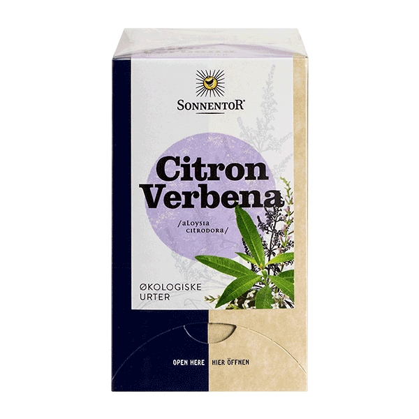 Citron Verbena Te Sonnentor 18 tebreve økologisk