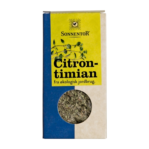 Citron-timian Sonnentor 20 g økologisk