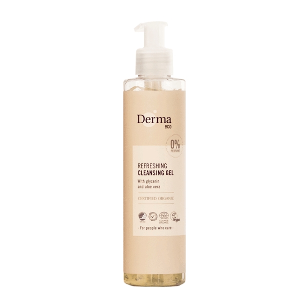 Cleansing Gel Refreshing Derma Eco 200 ml økologisk