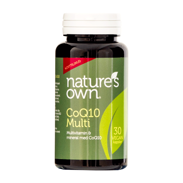 CoQ10 Multi Natures Own 30 vegetabilske kapsler