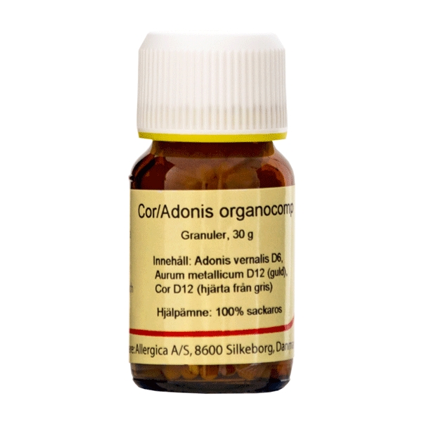 Cor/Adonis organocomp globuli granuler 30 g