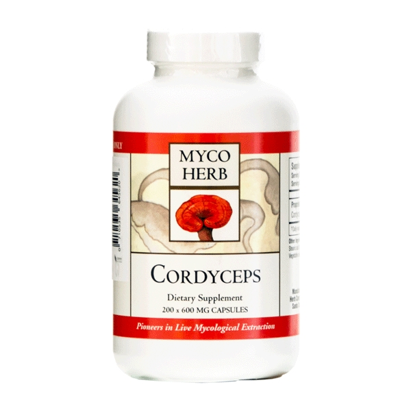 Cordyceps MycoHerb 200 vegetabilske kapsler