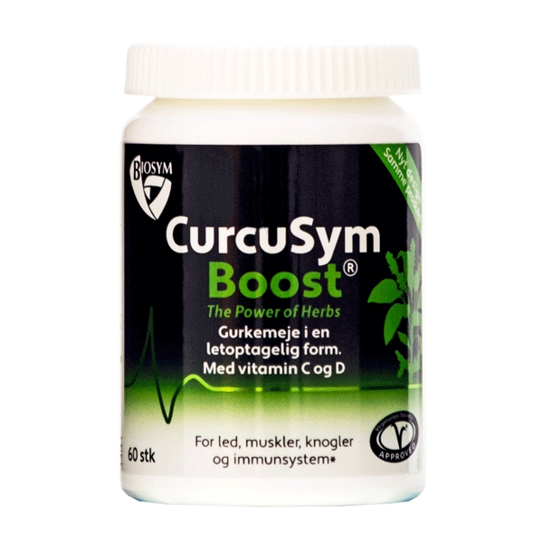 CurcuSym Boost 60 vegetabilske kapsler