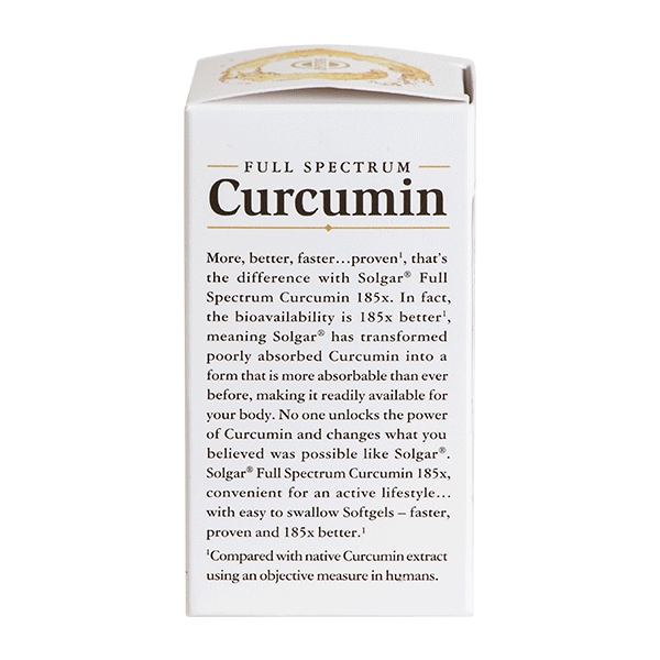 Curcumin Full Spectrum Solgar 30 softgels