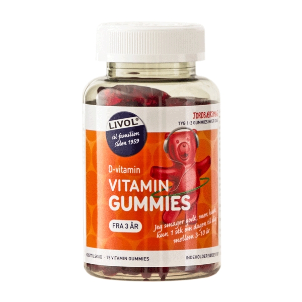 D-Vitamin Gummies Livol 75 stk