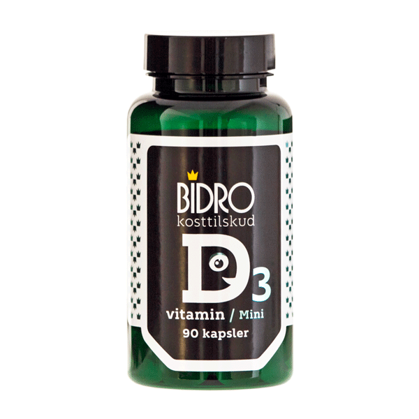 D3 Vitamin Mini Bidro 90 tyggekapsler