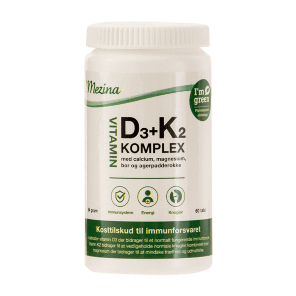 D3+K2 Komplex 60 tabletter