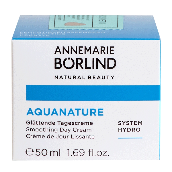 Day Cream Smoothing AquaNature 50 ml økologisk