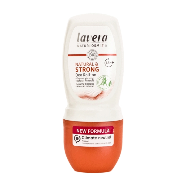 Deo RollOn Natural Strong Lavera 50 ml