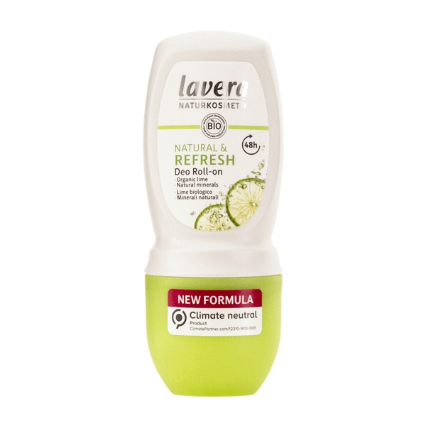 Deo Roll-on Natural & Refresh Lavera 50 ml