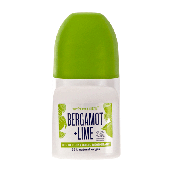 Deodorant Roll-On Bergamot + Lime Schmidt’s 50 ml