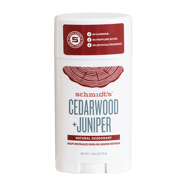 Deodorant Stick Cedarwood+Juniper Schmidt’s 75 g