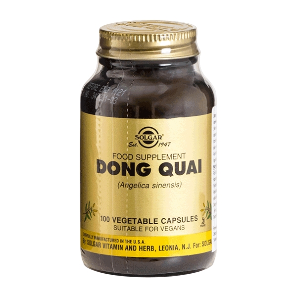 Dong Quai 250 mg Solgar 100 vegetabilske kapsler