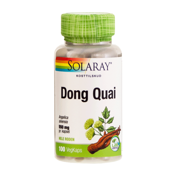 Dong Quai Solaray 100 vegetabilske kapsler