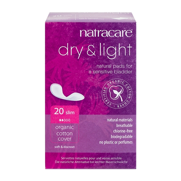 Dry & Light Inkontinens Slim Natracare 20 stk.