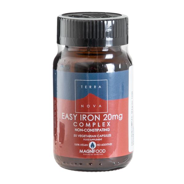 Easy Iron Complex 20 mg Terranova 50 kapsler