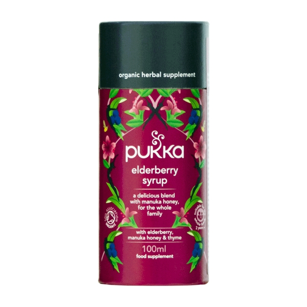 Elderberry Syrup Pukka 100 ml økologisk