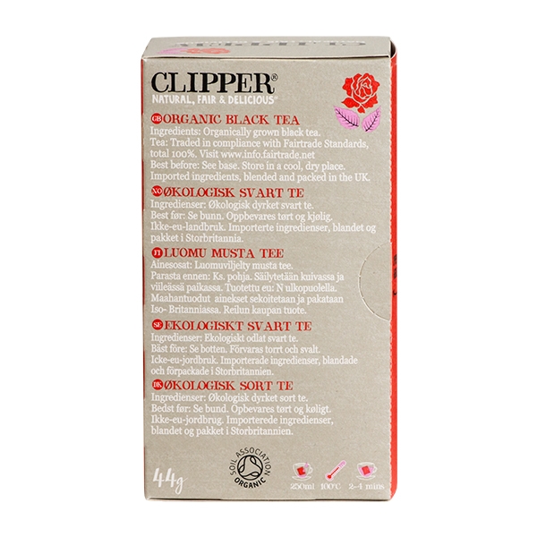 English Breakfast Tea Clipper 20 breve økologisk