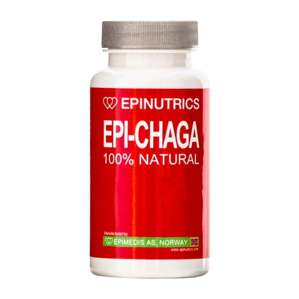 Epinutrics EPI-Chaga 60 vegetabilske kapsler
