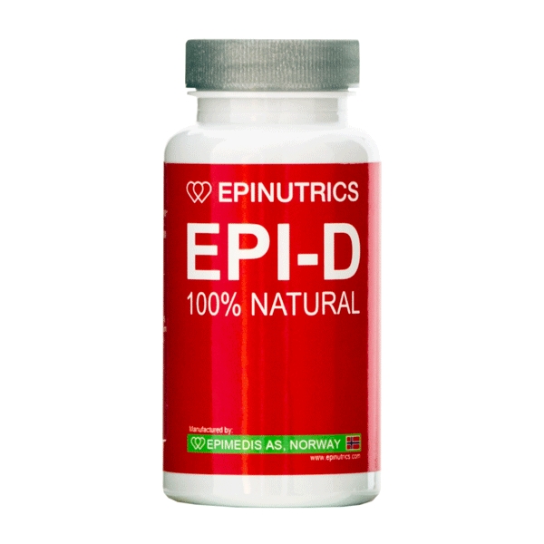 Epinutrics EPI-D 60 vegetabilske kapsler