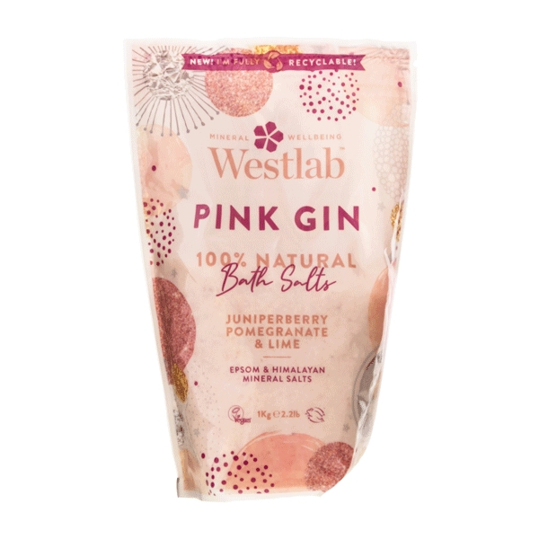 Epsom Salts Pink Gin Westlab 1 kg