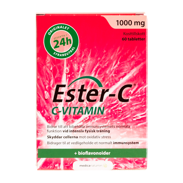 Ester C C Vitamin 1000 Mg 60 Tabletter Ester C C Vitamin 1000 Mg 60 Tabletter