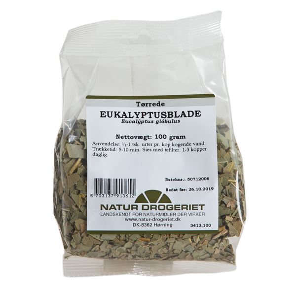 Eukaluptusblade Tørret 100 g