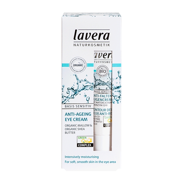 Eye Cream Anti-Ageing Basis Sensitiv Lavera 15 ml
