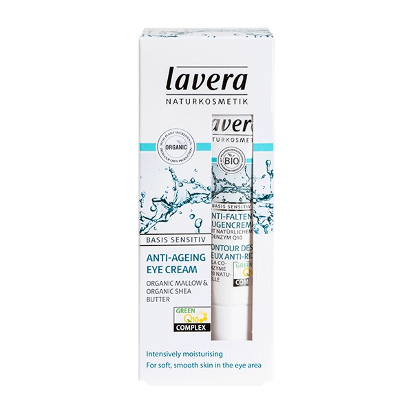 Eye Cream Anti-Ageing Basis Sensitiv Lavera 15 ml