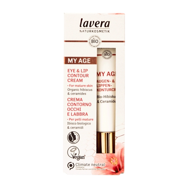 Eye & Lip Contour Cream My Age Lavera 15 ml
