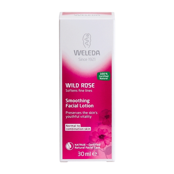 Facial Lotion Smoothing Wild Rose Weleda 30 ml