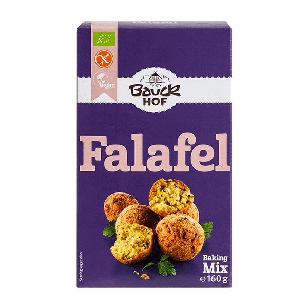 Falafelmel Bauck Glutenfri 160 g økologisk