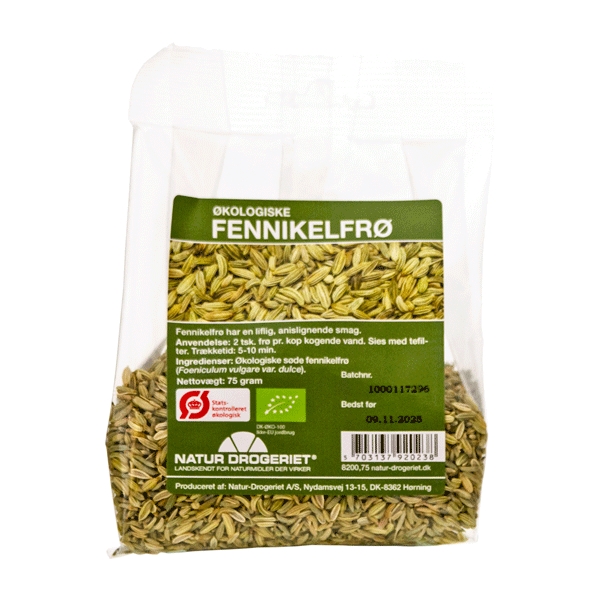 Fennikel hele frø 75 g økologisk