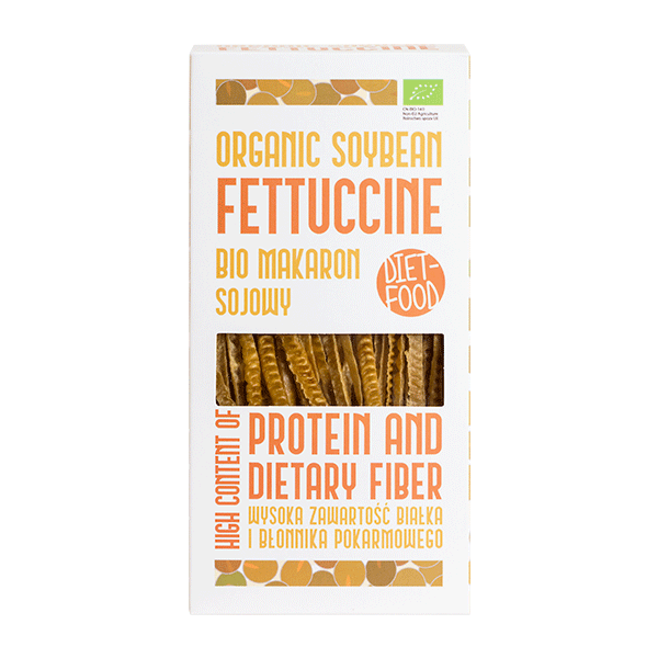 Fettuccine Soybean Diet Food 200 g økologisk