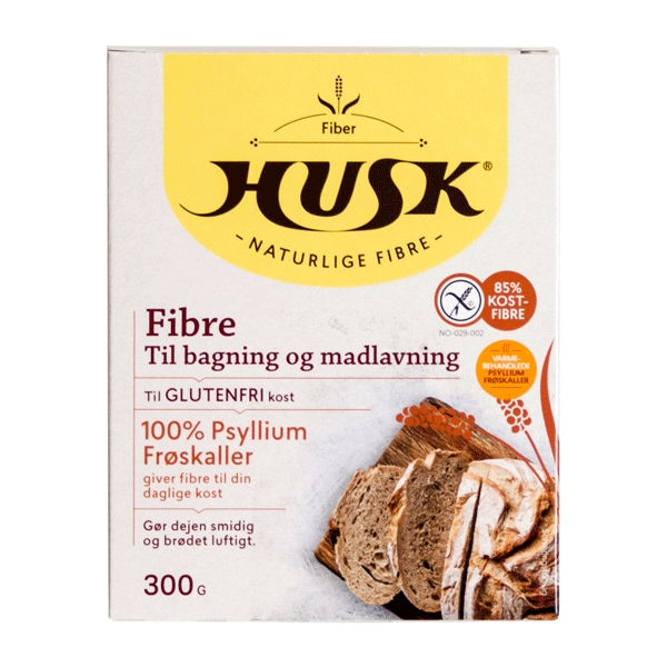 FiberHusk glutenfri bagemiddel 300 g