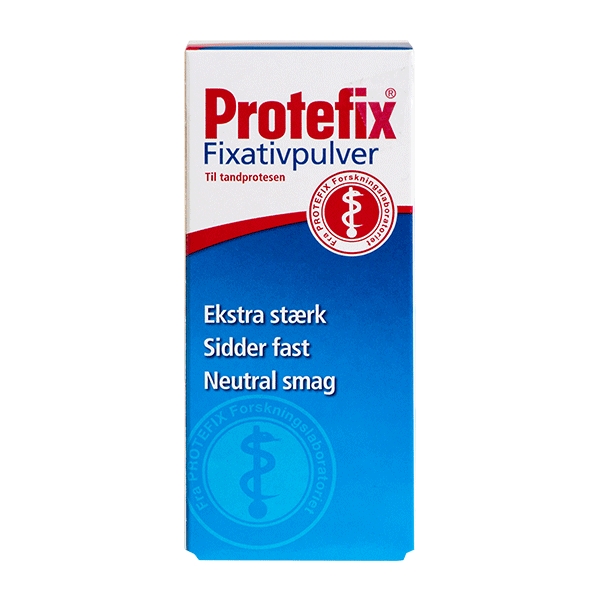 Fixativpulver til Tandprotesen ekstra stærk Protefix 50 g