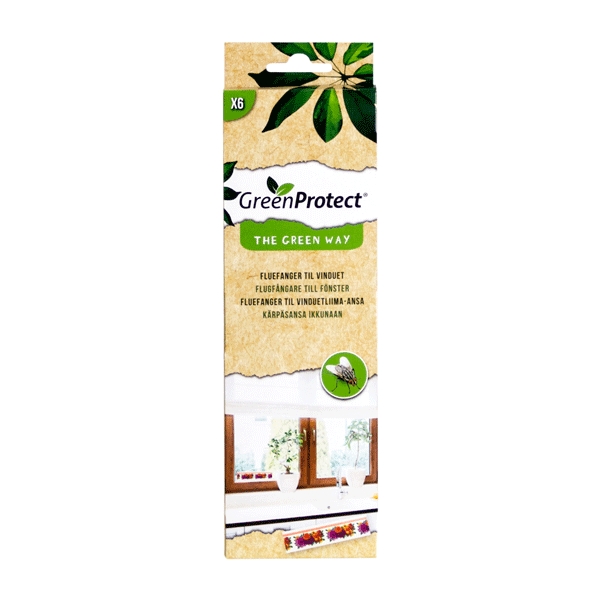 Fluefanger til vinduet Green Protect 6 stk