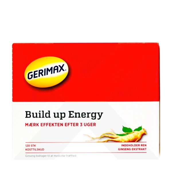 Gerimax Build Up Energy 120 tabletter