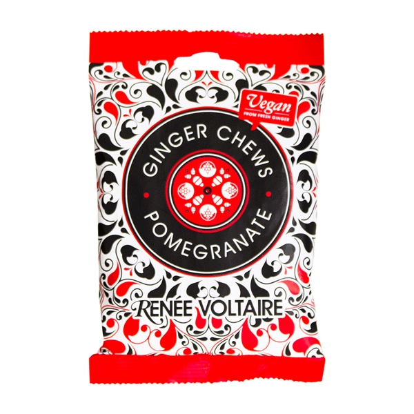 Ginger Chew Pomegranate Renée Voltaire 120 g