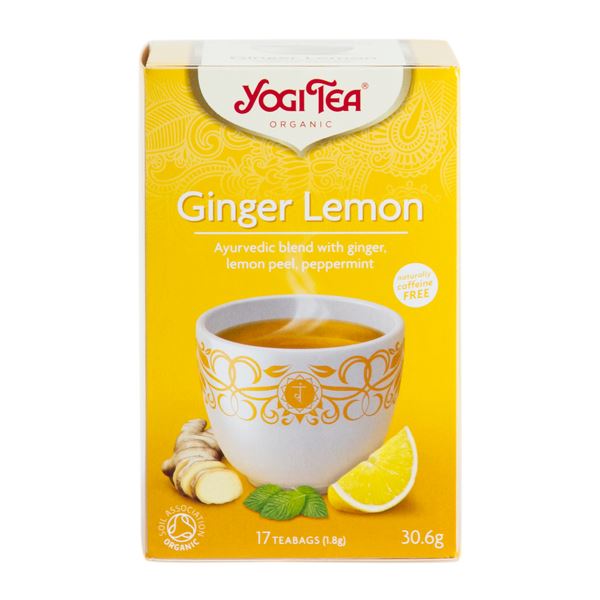 Ginger Lemon Yogi 17 tebreve økologisk