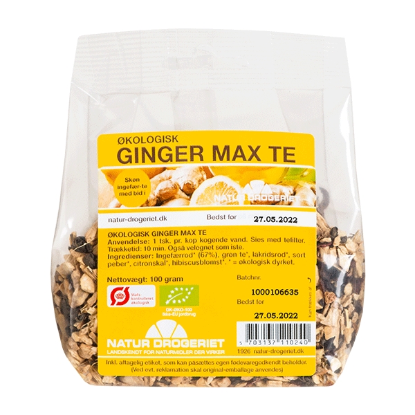 Ginger Max Te 100 g økologisk