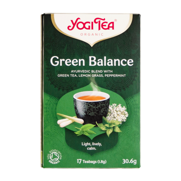Green Balance Yogi Tea Ayurveda 17 breve økologisk