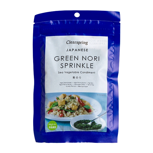 Green Nori Sprinkle Japanese Clearspring 20 g