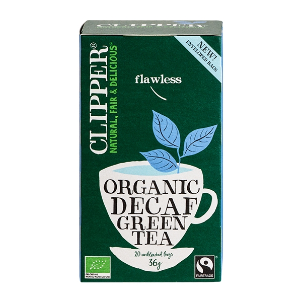 Green Tea Decaf Clipper 20 breve økologisk