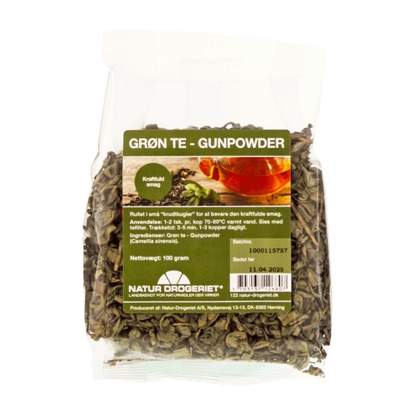 Grøn Te Gunpowder 100 g