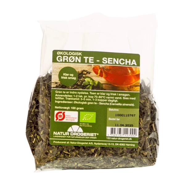 Grøn Te Sencha 100 g økologisk